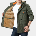 Cargo Jacket - Men's Lightweight Outdoor Summer Jacket with Pockets-Chaps of London-Dark Green-S-Chaps of London