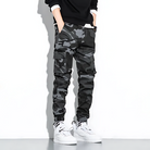 Cargo Joggers | Camouflage | Slim Fit | Cargo Pants | Men's Pants -Men's long pants-Chaps of London-Chaps of London