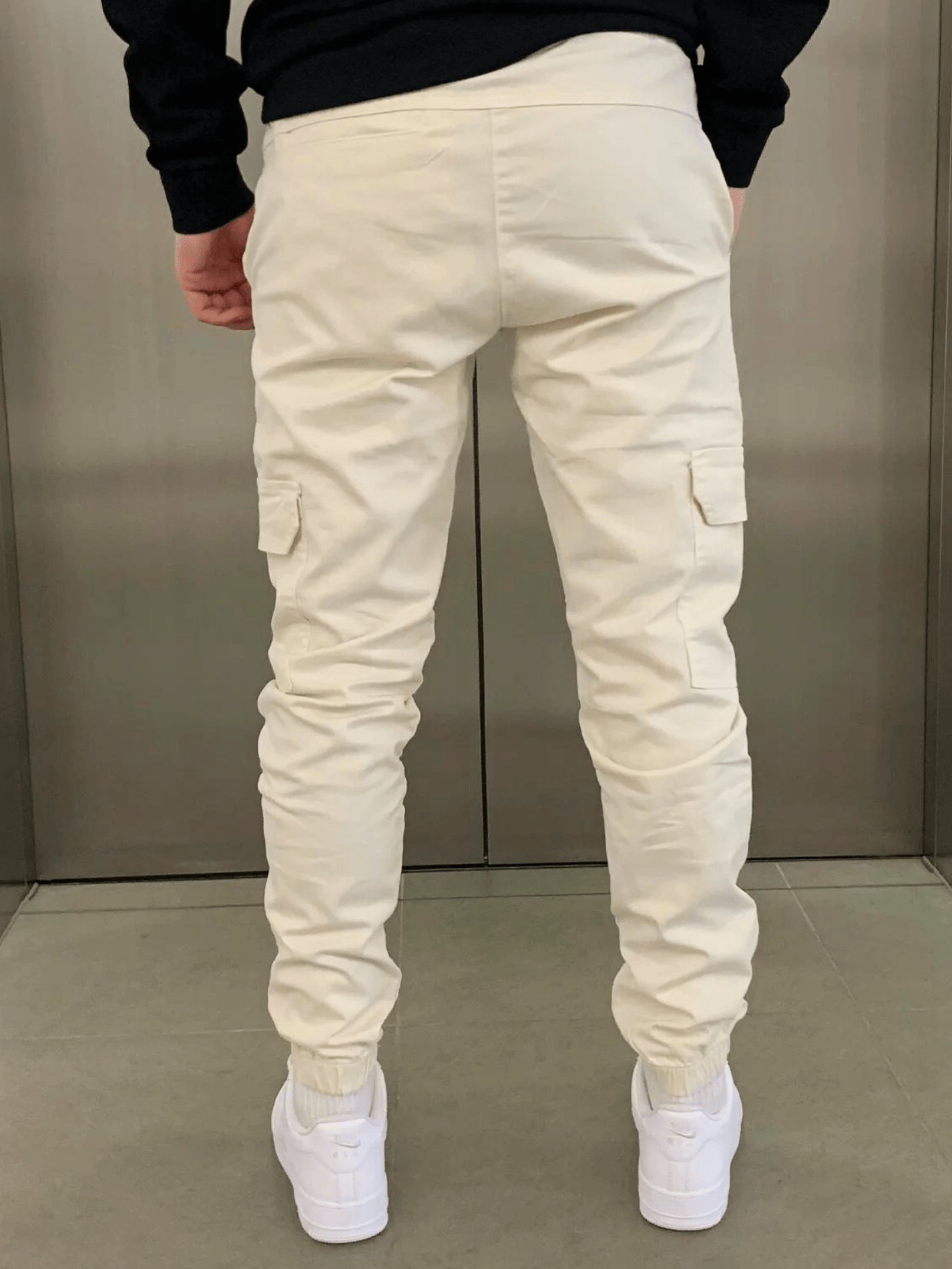 Cargo Joggers | Drawstring | Skinny | Cargo Pants | Men's Trousers-Cargo Joggers-Chaps of London-Chaps of London