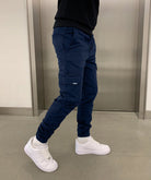 Cargo Joggers | Drawstring | Skinny | Cargo Pants | Men's Trousers-Cargo Joggers-Chaps of London-Chaps of London