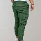 Cargo Joggers - Elastic Waist - Drawstring - Cargo Pants - Men's Trousers-Fashion Men Pants Cargo All-year-Chaps of London-Chaps of London