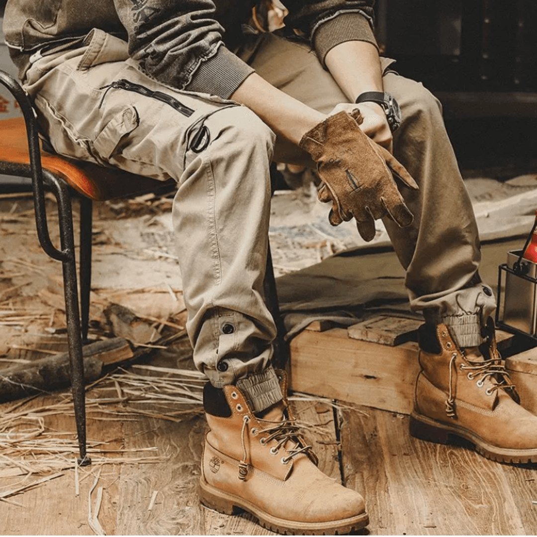 Cargo Joggers - Skinny - Pockets - Cargo Pants - Men's Pants-Dave Cargobroek-Chaps of London-Chaps of London
