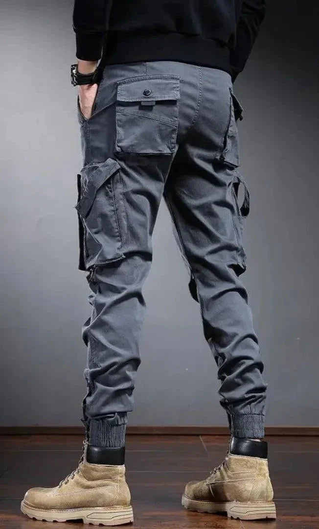 Cargo Joggers - Skinny - Pockets - Cargo Pants - Men's Pants-Dave Cargobroek-Chaps of London-Chaps of London