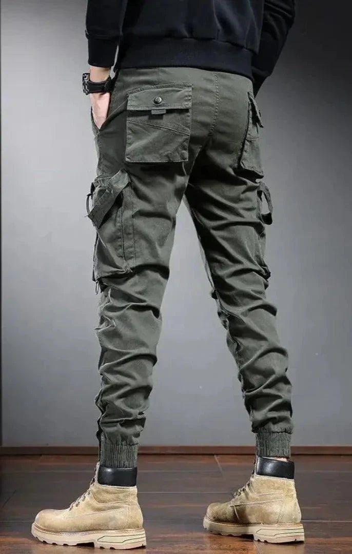 Cargo Joggers - Skinny - Pockets - Cargo Pants - Men's Pants-Dave Cargobroek-Chaps of London-Chaps of London