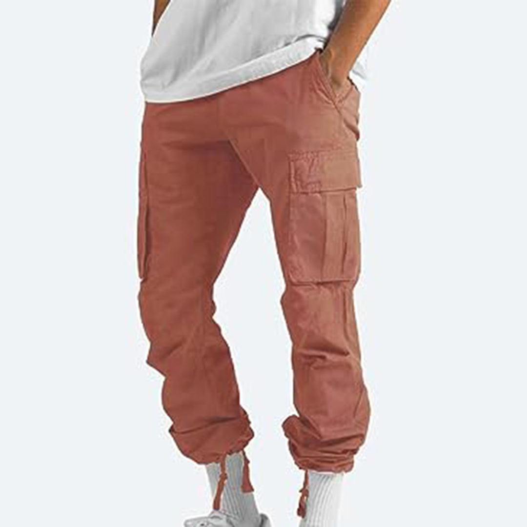 Cargo Pants - Casual - Loose Fit - Straight Leg Cargos - Men's Trousers-Men Summer Pants-Chaps of London-Chaps of London