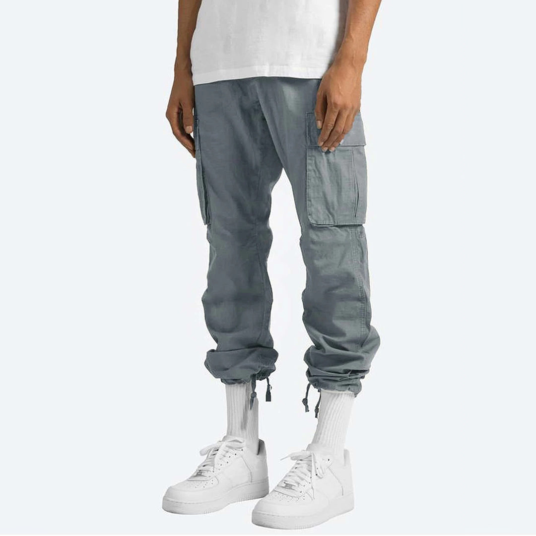 Cargo Pants - Casual - Loose Fit - Straight Leg Cargos - Men's Trousers-Men Summer Pants-Chaps of London-Chaps of London