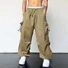 Cargo Pants - Loose Fit - Elastic Waist - Baggy Pants - Men's Cargo Joggers-Men's long pants-Chaps of London-Chaps of London