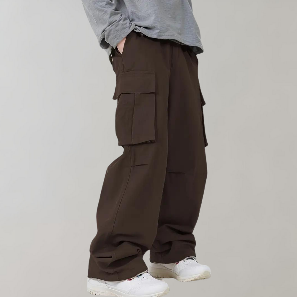 Cargo Pants | Loose Fit | Wide Leg | Baggy Pants | Men's Pants -Fashion Men Pants Cargo All-year-Chaps of London-Chaps of London
