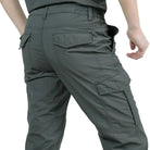 Cargo Pants | Pockets | Straight Leg | Leisure Pants | Men's Trousers-Chaps of London-Gray-S-Chaps of London