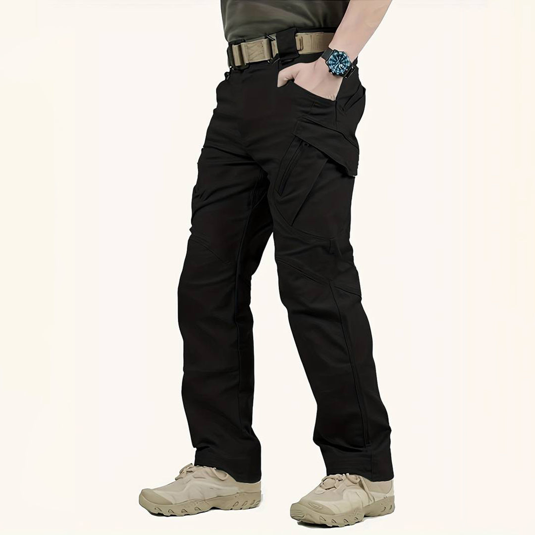 Cargo Pants | Straight Leg | Leisure | Tactical Pants | Men's Trousers-Fashion Men Pants Cargo All-year-Chaps Herrenmode-Black-XS-Chaps of London
