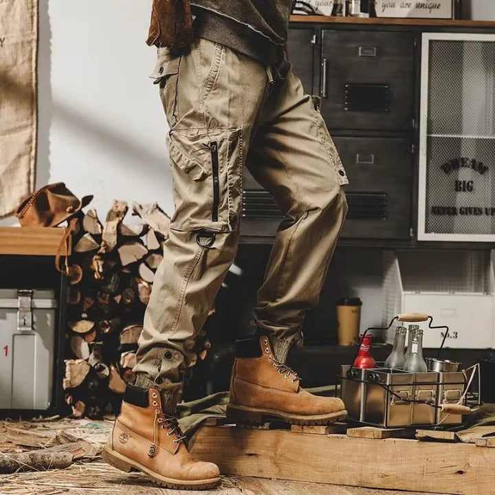 Cargo Pants | Tactical | Pockets | Cargo Joggers | Men's Cargo Trousers-Men Pants-Chaps of London-Chaps of London