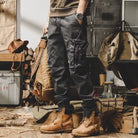 Cargo Pants | Tactical | Pockets | Cargo Joggers | Men's Cargo Trousers-Men Pants-Chaps of London-Gray-XS-Chaps of London