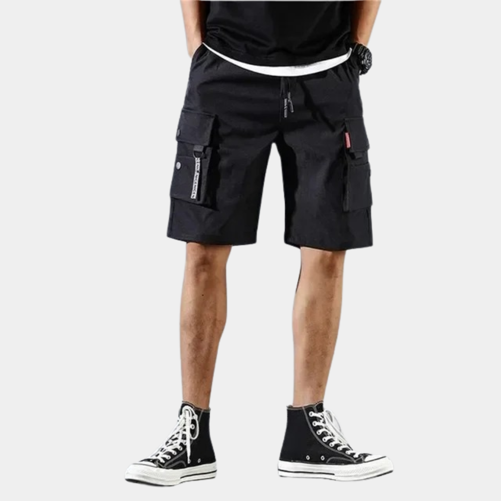 Cargo Shorts - Drawstring - Loose Fit - Men's Shorts-Chaps of London-Chaps of London