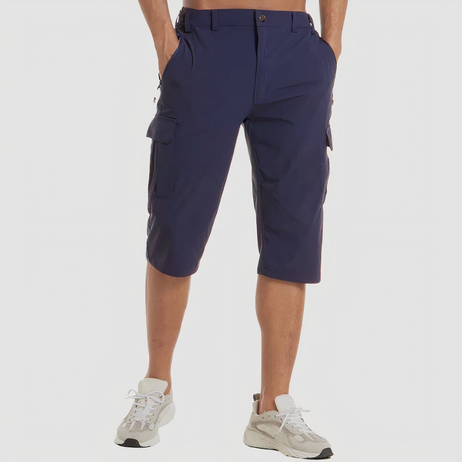 Cargo Shorts - Quick Dry - Tactical - Long Shorts - Men's Capri Shorts-Chaps of London-Chaps of London