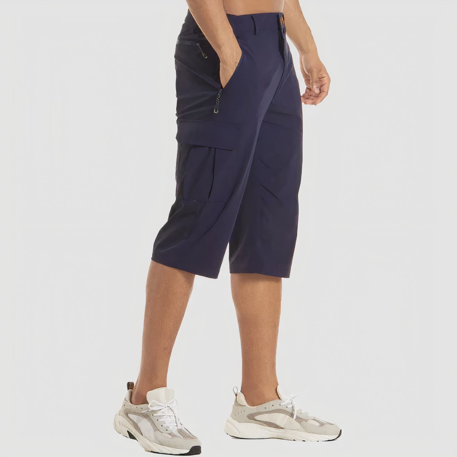 Cargo Shorts - Quick Dry - Tactical - Long Shorts - Men's Capri Shorts-Chaps of London-Chaps of London