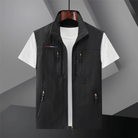 Cargo Vest | Lightweight | Sleeveless | Outdoor Vest | Men's Vest-Jassen_M-Chaps of London-Black-M-Chaps of London