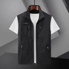 Cargo Vest - Men's Outdoor Tactical Vest Bodywarmer for Summer-Chaps of London-Black-M-Chaps of London