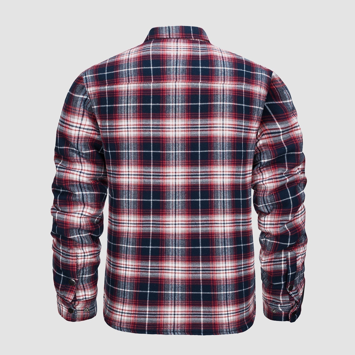 Checkered Jacket | Button-Up | Quilted Liner | Plaid Jacket | Men's Clothing -Chaps of London-Chaps of London