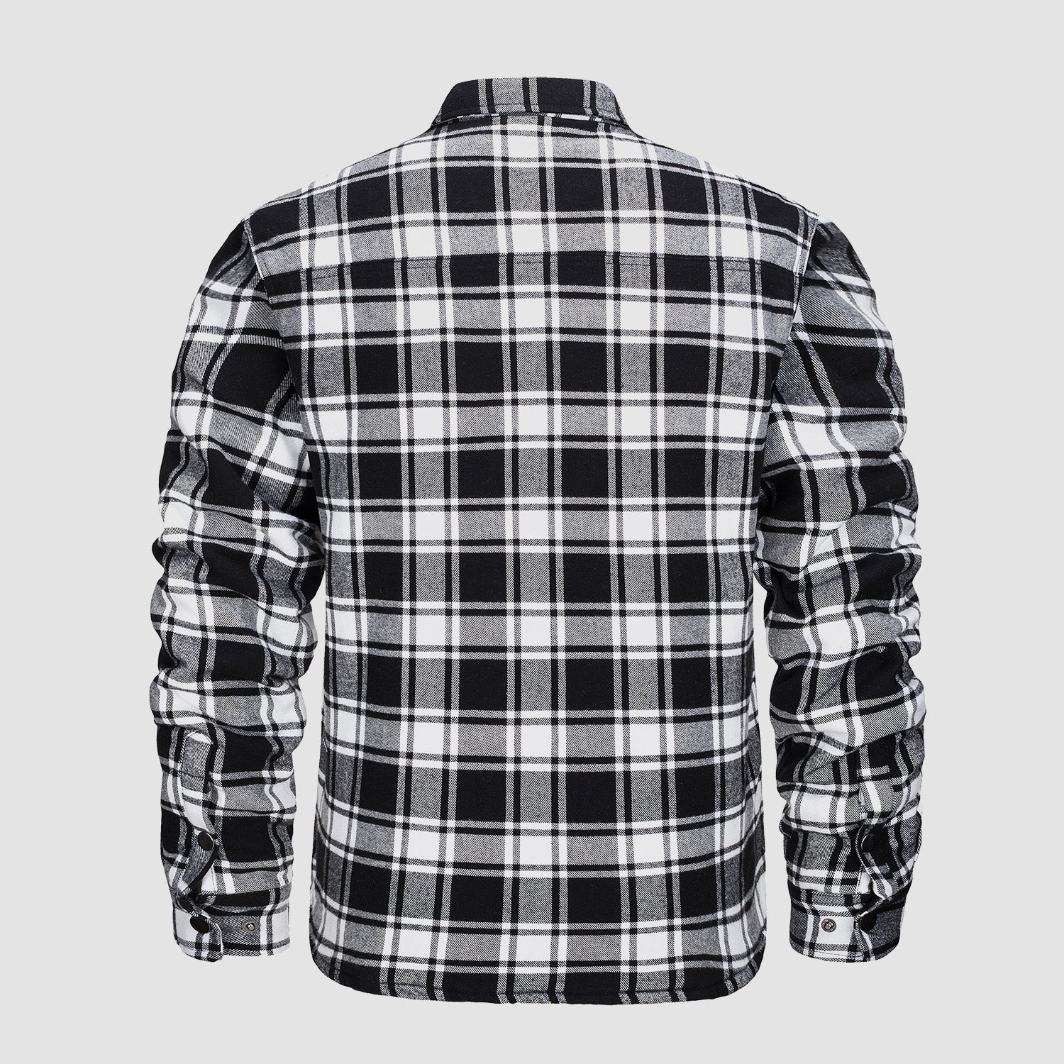 Checkered Jacket | Button-Up | Quilted Liner | Plaid Jacket | Men's Clothing -Chaps of London-Chaps of London