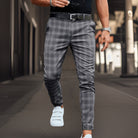 Checkered Pants - Plaid - Slim Fit - Chinos - Men's Pants-Chaps of London-Chaps of London