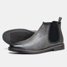 Chelsea Boots | Ankle | Slip-On | Leather Boots | Men's Boots-Chaps of London-Gray-40-Chaps of London