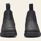 Chelsea Boots - Men's Black Ankle Leather Dealer Boots-Chelsea boots-Chaps of London-Chaps of London