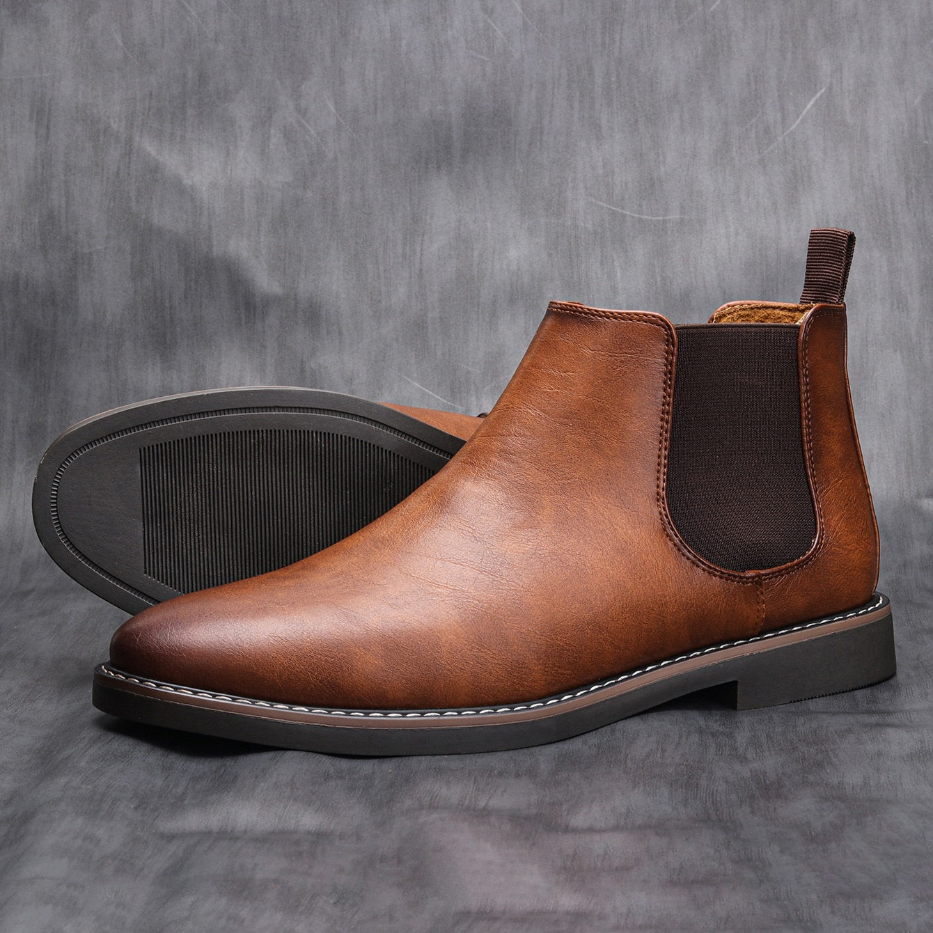Chelsea Boots | Slip-On | Ankle | Leather Boots | Men's Boots-Chaps of London-Chaps of London