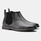 Chelsea Boots | Slip-On | Ankle | Leather Boots | Men's Boots-Chaps of London-Gray-40-Chaps of London