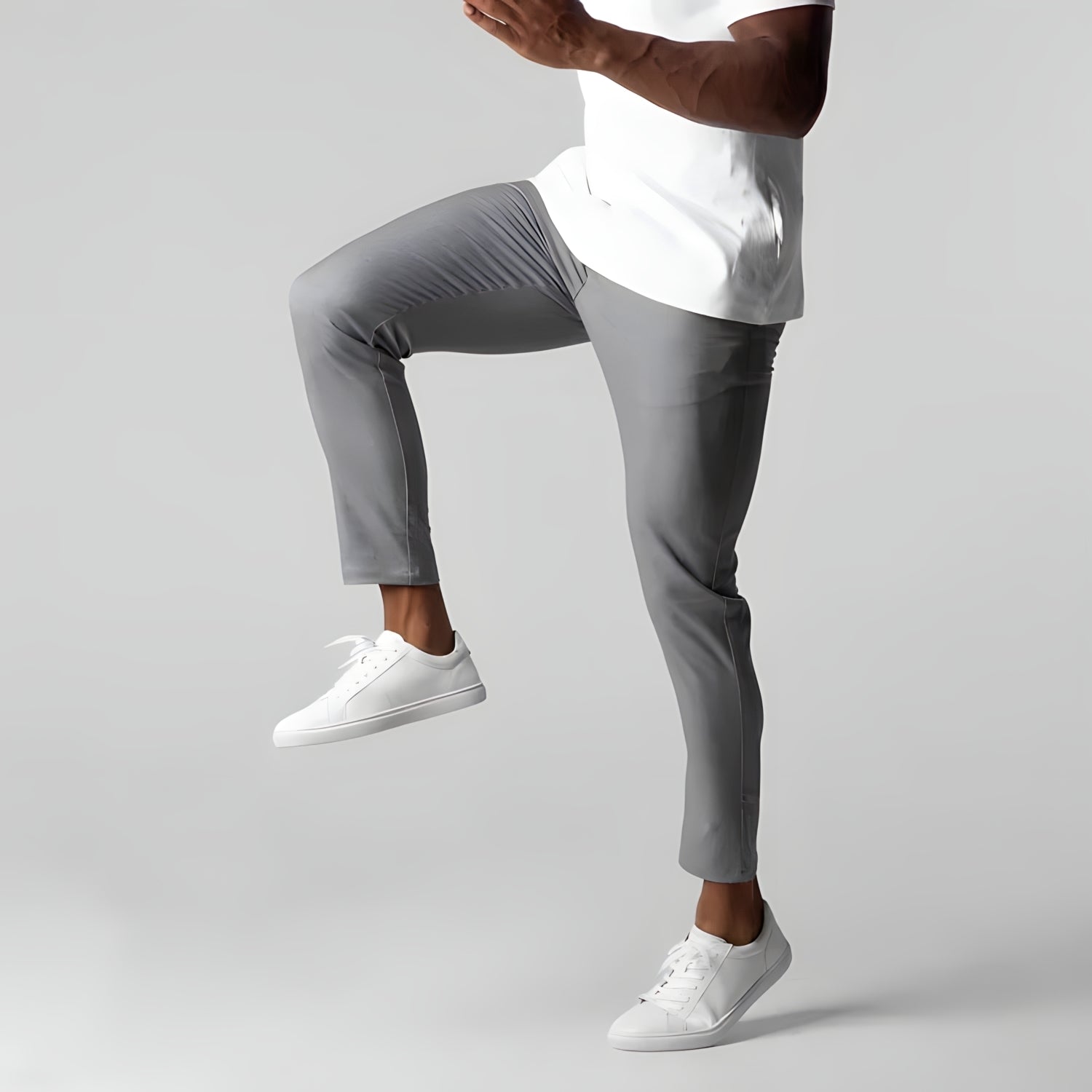 Chino Pants | Elastic Waist | Stretchy | Skinny Chinos | Mens Chinos-Men's Chino Pants-Chaps of London-Chaps of London