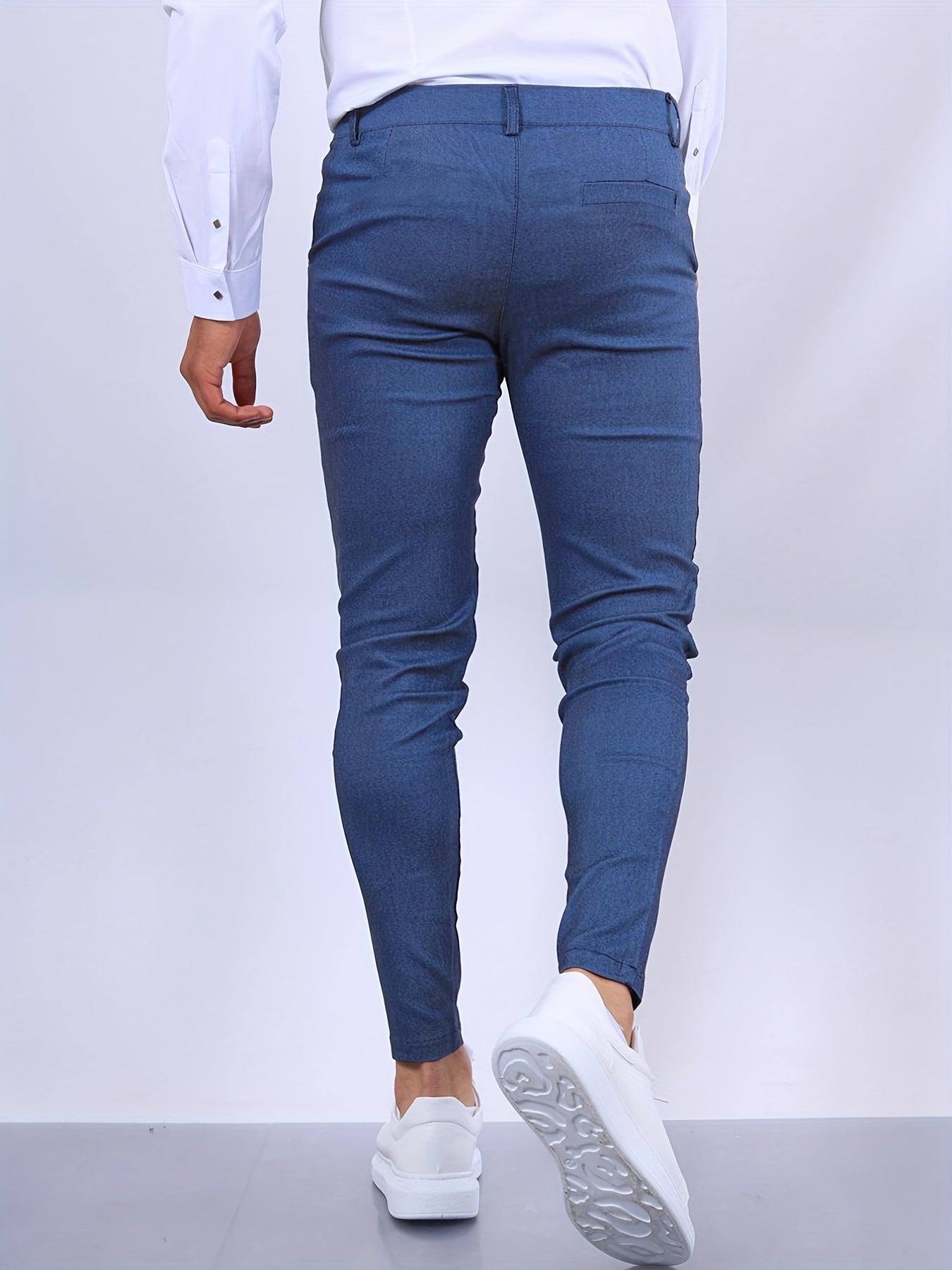 Chinos | Slim Fit | Stretch | Chino Pants | Men's Skinny Chinos-Men’s Chinos-Chaps of London-Chaps of London