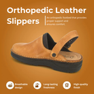 Clogs - Men's Orthopedic Platform Slip-On Mule Shoes-Sandalen man-Chaps of London-Chaps of London