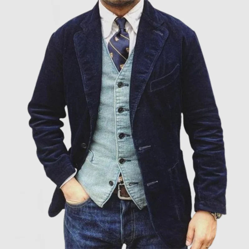 ジャケット・アウター OLD Chaps corduroy coveralls Service Works Men's Corduroy Coverall Jacket in Black