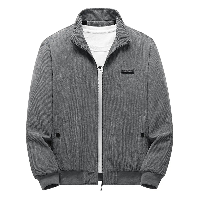 Corduroy Jacket - Men's Fleece Sherpa Lined Winter Jacket-Winterjacken-Chaps of London-Chaps of London