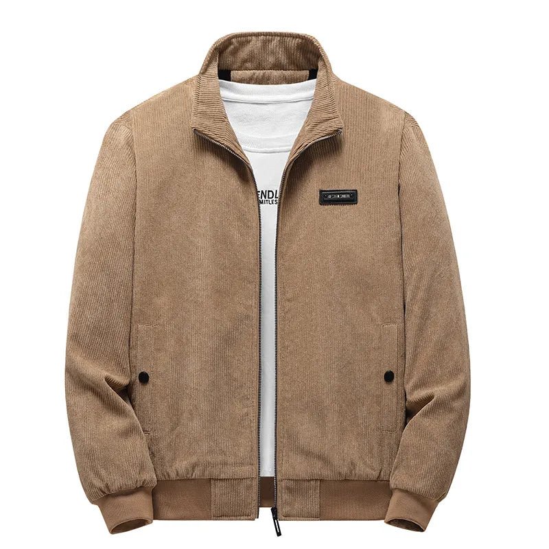 Corduroy Jacket - Men's Fleece Sherpa Lined Winter Jacket-Winterjacken-Chaps of London-Chaps of London