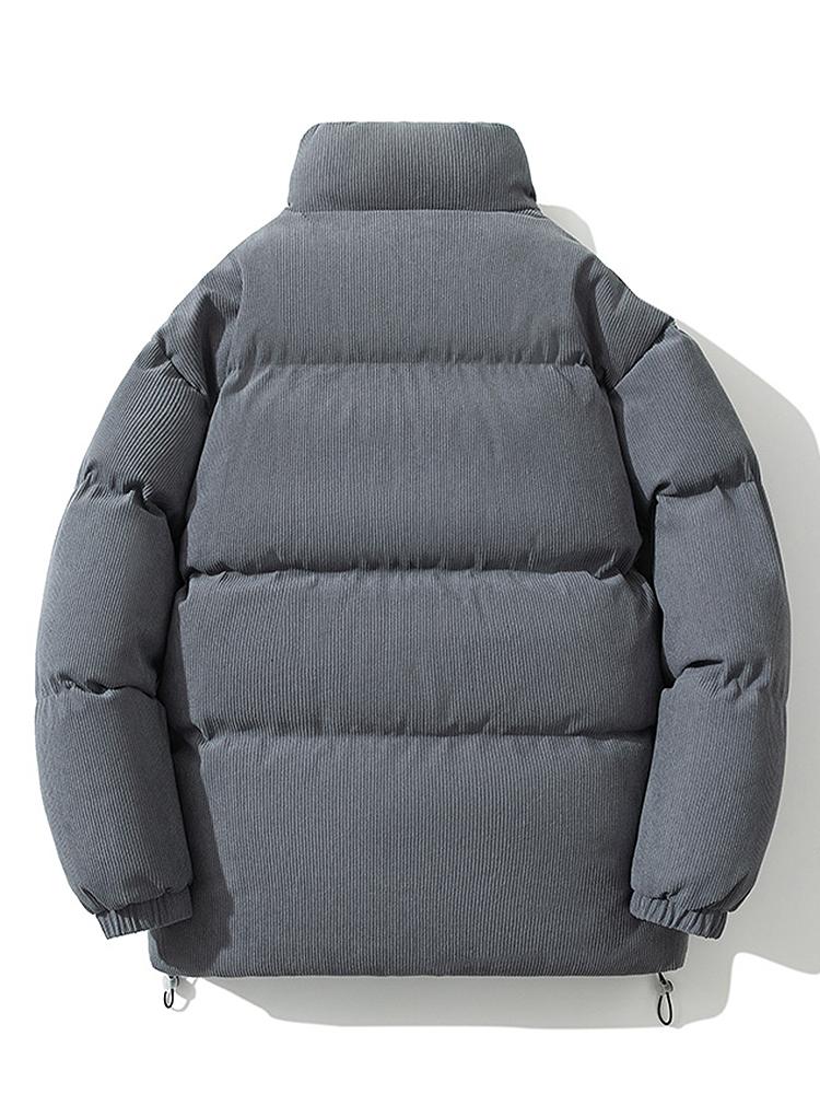 Corduroy Jacket - Warm - Padded - Puffer Jacket - Men's Winter Jacket-Men Jackets-Chaps of London-Chaps of London