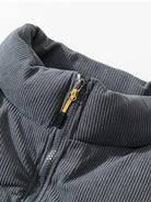 Corduroy Jacket - Warm - Padded - Puffer Jacket - Men's Winter Jacket-Men Jackets-Chaps of London-Chaps of London
