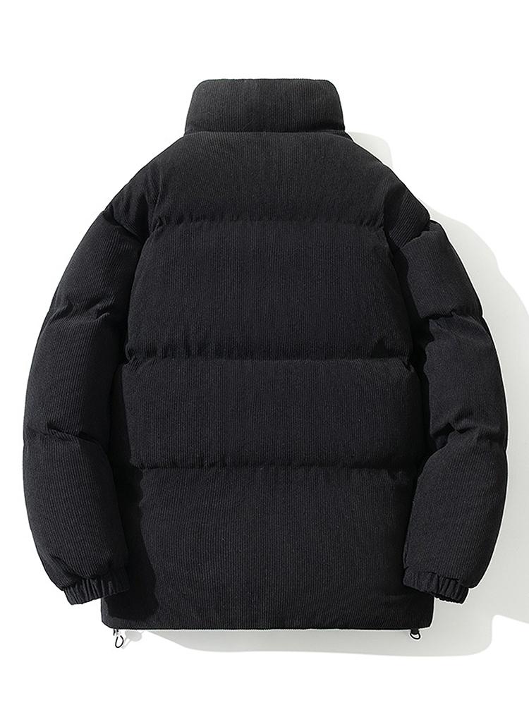 Corduroy Jacket - Warm - Padded - Puffer Jacket - Men's Winter Jacket-Men Jackets-Chaps of London-Chaps of London