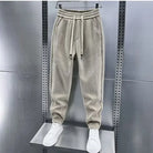 Corduroy Pants - Men's Elastic Waist Loose Fit Baggy Cord Pants-Men's Corduroy Trousers-Chaps of London-Chaps of London