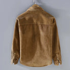 Corduroy Shirt | Fleece Lined | Button-Up | Winter Overshirt | Men's Overshirt-Chaps of London-Chaps of London