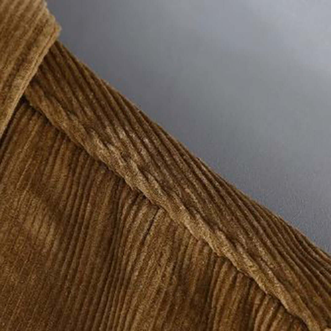 Corduroy Shirt | Fleece Lined | Button-Up | Winter Overshirt | Men's Overshirt-Chaps of London-Chaps of London