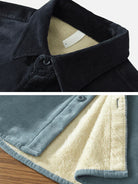 Corduroy Shirt | Warm | Fleece Lined | Overshirt | Men's Clothing-Chaps of London-Chaps of London