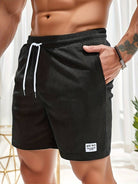 Corduroy Shorts - Drawstring - Elastic Waist - Summer Shorts - Men's Shorts-Chaps of London-Chaps of London