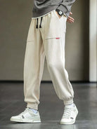 Corduroy Sweatpants | Loose Fit | Drawstring | Joggers | Men's Pants-Chaps Herrenmode-Chaps of London