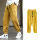 Corduroy Sweatpants | Loose Fit | Drawstring | Joggers | Men's Pants-Chaps Herrenmode-Chaps of London