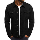 Denim Jacket - Slim Fit - Button-Up - Jean Jacket - Men's Jacket-Stylish Jacket-Chaps of London-Chaps of London