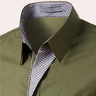 Dress Shirt | Slim Fit | Long Sleeve | Button-Up Shirt | Men's Shirt-Fashion Men Shirt Dress All-year-Chaps of London-Chaps of London