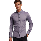 Dress Shirt | Stretchy | Non Iron | Button-Up Shirt | Men's Shirts-Men Winter Shirt-Chaps of London-Chaps of London