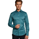 Dress Shirt | Stretchy | Non Iron | Button-Up Shirt | Men's Shirts-Men Winter Shirt-Chaps of London-Chaps of London