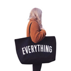 Everything Eco-friendly Tote Bag-shoulder bags women-Chaps of London-Black-Chaps of London