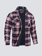 Flannel Jacket - Plaid - Button-Up - Quilted Liner Jacket - Men's Winter Jacket-Jackets-Chaps of London-Chaps of London